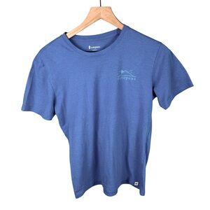 Cotopaxi Blue Organic Blend Cotton T-Shirt